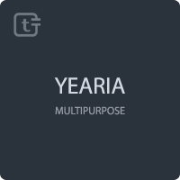 Yearia - Multipurpose Landing Page Template