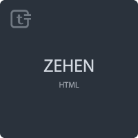 Zehen - Landing Page Template