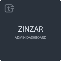 Zinzar - Admin Dashboard Template