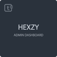 Hexzy - Admin And Dashboard Template