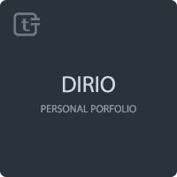 Dirio - Personal Portfolio And Resume Template