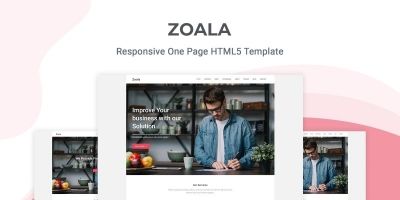 Zoala - One Page Template