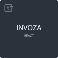 Invoza - React Landing Page Template