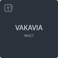 Vakavia - React Landing Page Template