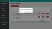 Youtube Announcement PHP Script with Admin Panel Screenshot 9