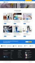 Roonixa - Cleaning Services WordPress Theme Screenshot 3