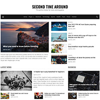 Second Time Around - HTML5 Magazine Template