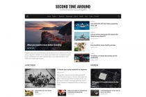 Second Time Around - HTML5 Magazine Template Screenshot 1