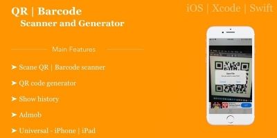 Barcode QR code scanner - iOS App Source Code