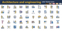 300 Architecture And engineering Vector Icons  Screenshot 4