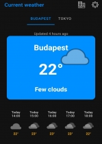 Android WeatherApp Source Code Screenshot 1