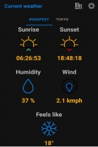 Android WeatherApp Source Code Screenshot 3