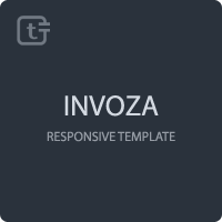 Invoza - Responsive Landing Page Template