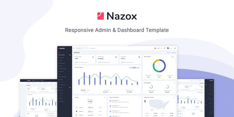 Nazox - Admin And Dashboard Template