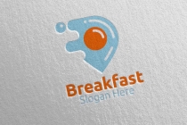 Breakfast Fast Food Delivery Logo Screenshot 2