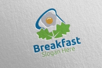 Breakfast Fast Food Delivery Logo Screenshot 2