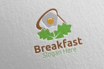 Breakfast Fast Food Delivery Logo Screenshot 4