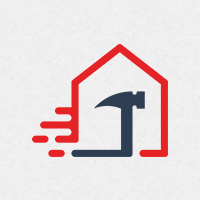 Fast House Repair Logo Template