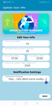 Android Kotlin Drink Water Reminder  Screenshot 9