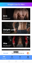 Android Men Workout at Home - Men Fitness  Screenshot 16