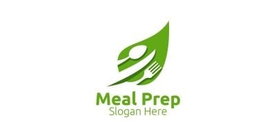 Eco Meal Prep Healthy Food Logo
