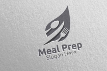 Eco Meal Prep Healthy Food Logo Screenshot 3