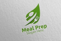 Eco Meal Prep Healthy Food Logo Screenshot 5