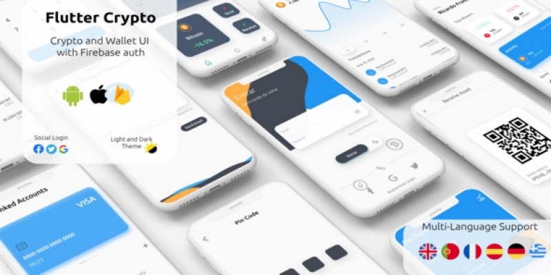 Flutter Crypto And Wallet Template With Firebase