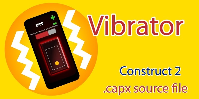 Vibrator Construct 2 Template Admob Ads