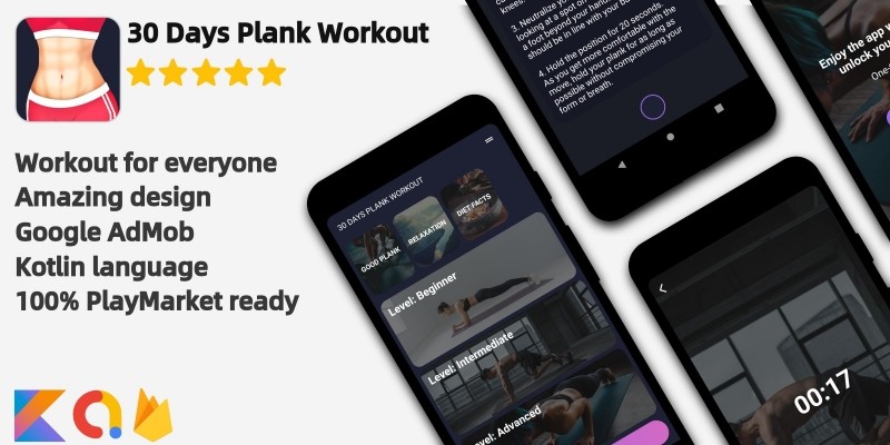 Plank Workout - Android Workout Application