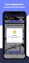Push-ups challenge - iOS App Source Code Screenshot 7