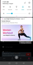 Android Women Workout at Home App Template Screenshot 11