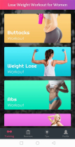 Android Women Workout at Home App Template Screenshot 12