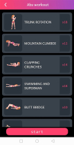 Android Women Workout at Home App Template Screenshot 14