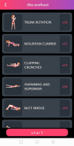 Android Women Workout at Home App Template Screenshot 14