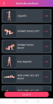 Android Women Workout at Home App Template Screenshot 20