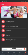 Android Lose Weight Flat Stomach Workout App Screenshot 24