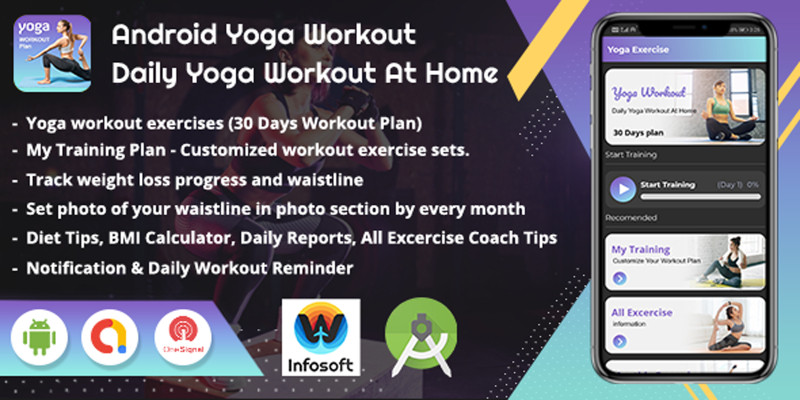 Android Yoga Workout App Source Code