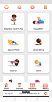 Android Daily Yoga For Kids App Template Screenshot 2
