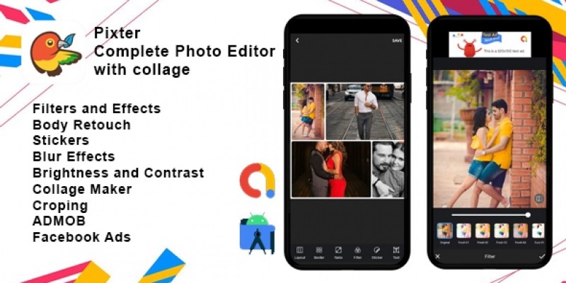 Pixter - Photo Editor Android Source Code
