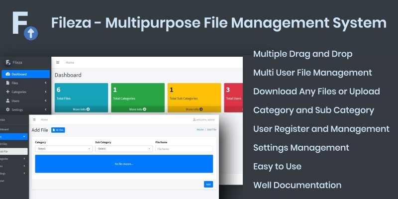 Fileza - Multipurpose File Management System