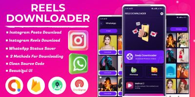 Reels Downloader For Instagram - Android Template
