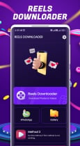Reels Downloader For Instagram - Android Template Screenshot 1