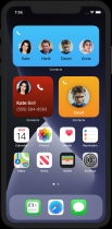 Favorite Contacts - iOS 14 Widget App Source Code Screenshot 2