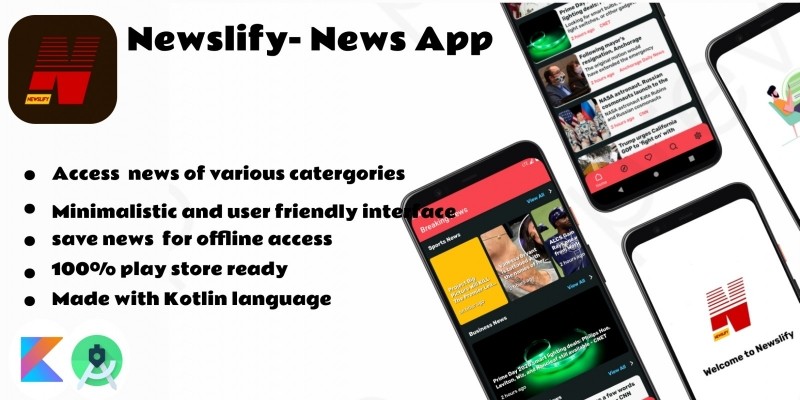 NewsLify - Android News App Source Code