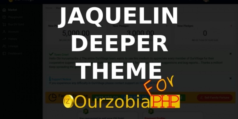 Jacquelin Deeper - Ourzobia PHP Theme