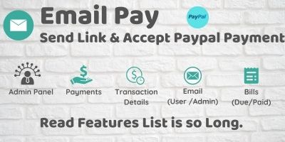 EmailPay - Send Link And Accept Paypal Payment