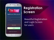 TikTac - Short Video App with Admin Panel  Screenshot 2