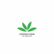 Leaves Logo Template Screenshot 1