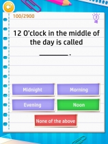 Educational GK Quiz - Android Source Code Screenshot 4